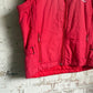 1980s Red Adidas Padded Gilet Jacket