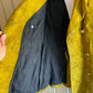 Vintage 60s/70s Yellow Suede Leather Jacket Coat