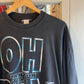 1990s Black OH BOY Graphic T-shirt