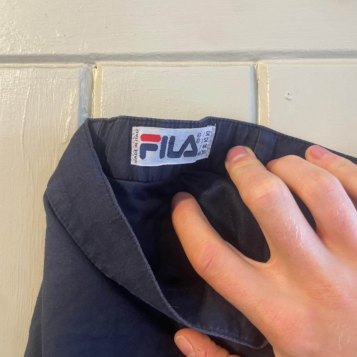 1980s Blue Navy Fila Shorts