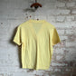 1960s Yellow Wool Knitted V-Neck top