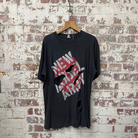 1980s Black New Model Army Graphic Band T-Shirt