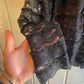 Vintage 70s/80s Black Victorian Style Lace Top