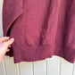 1990s Maroon Champion College Reverse Weave Sweatshirt