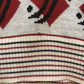 1970s Beige Patterned Tank Top Sweater Vest