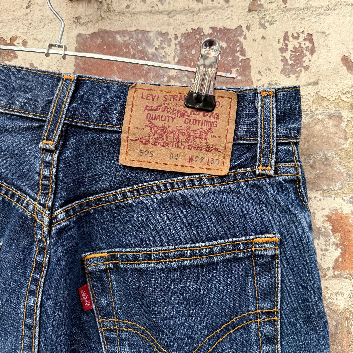 Vintage Blue Levi’s Cut Off Shorts