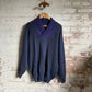 1970s Purple Knitted Coxmore Knitted Jumper