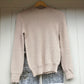 1970s Beige Italian Knitted Wool Jumper