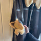 1970s Dark Brown Sheepskin Lined Zip Up Flight Jacket