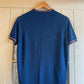 1960s Blue Knitted Round Neck T-Shirt