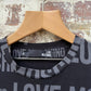 2000s Black Graphic Moschino T-shirt