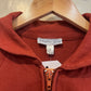 1970s Maroon Wool 'Charles Gray' Zip Up Jacket