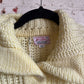 1970s Yellow Knitted Cardigan Jumper