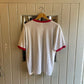 Vintage 90s/00s White Reebok Embroidered T-shirt
