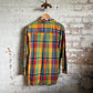 1980s Seersucker Multicoloured Shirt