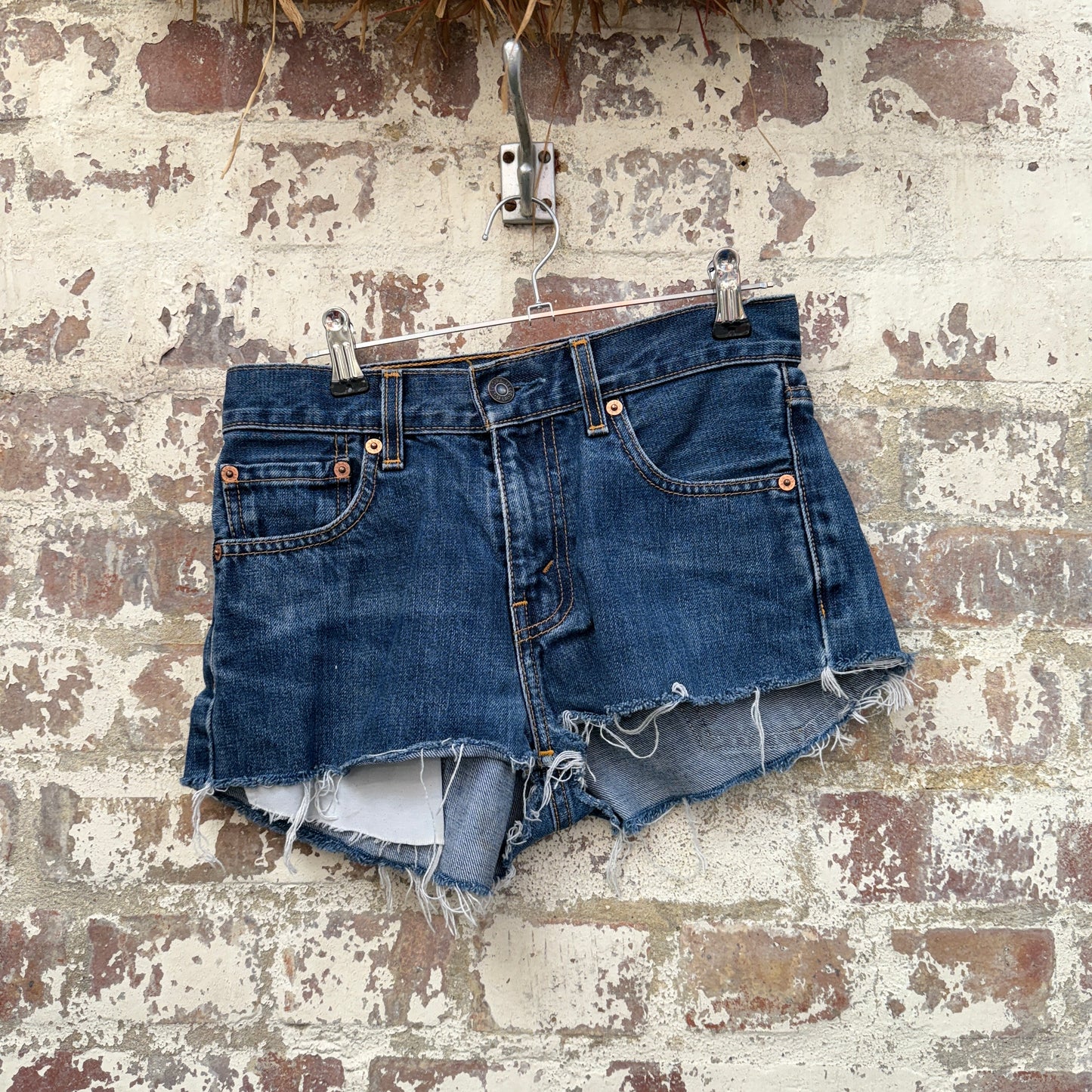Vintage Blue Levi’s Cut Off Shorts