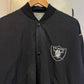 1990s Starter Black Raiders Bomber Jacket