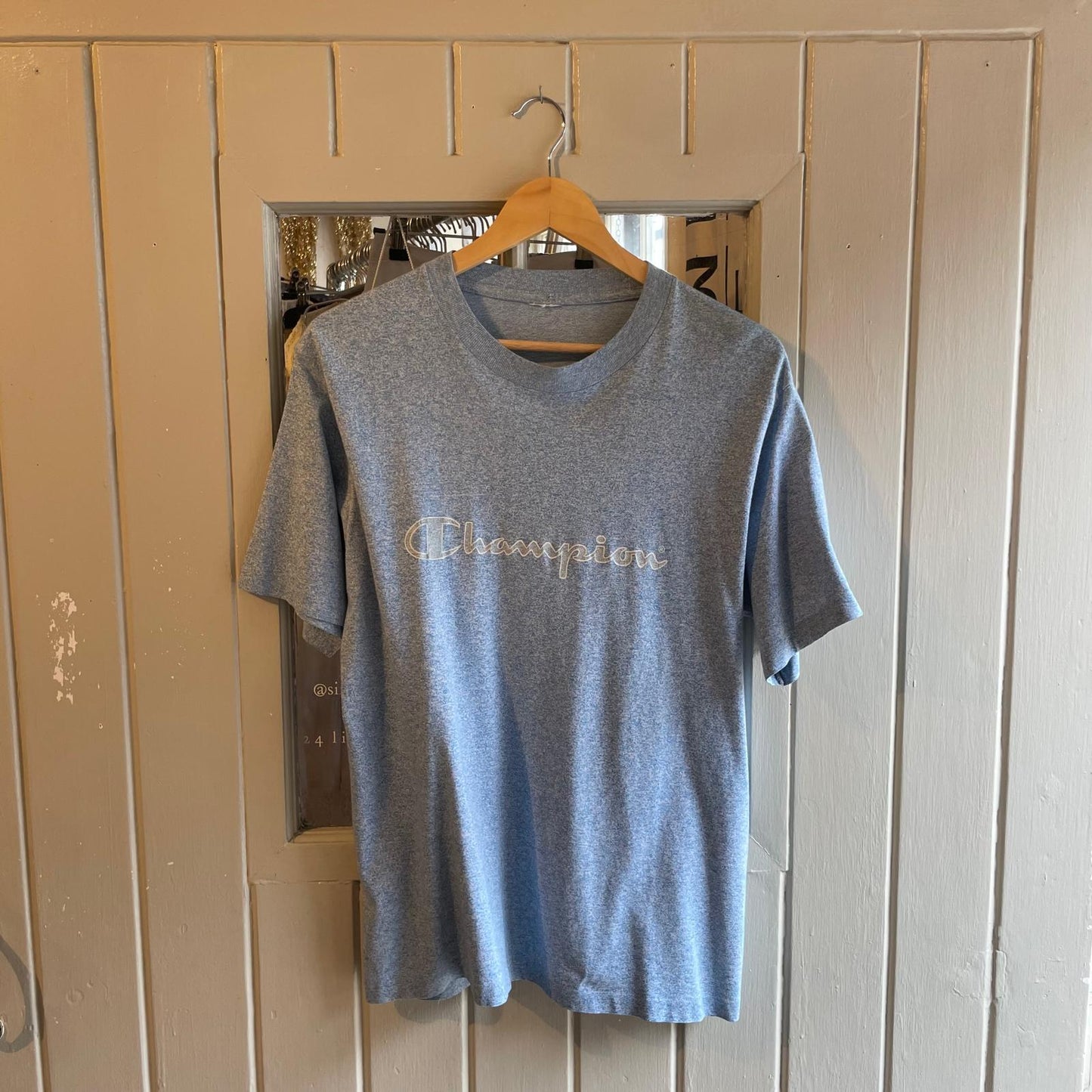 1990s Heather Grey Champion Graphic T-Shirt