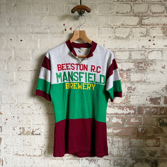 1970s Chain Stitched British Cycling Shirt Top