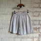 1990s White Super Mario Graphic Cotton Shorts