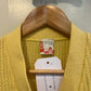 1960s Yellow button down cardigan Jumper