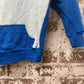1970s Blue Raglan Kids Hoodie