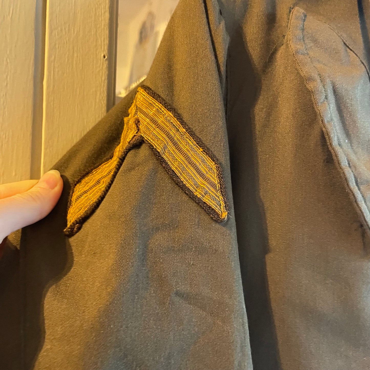 1970s Khaki Green Military Field Jacket