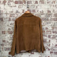 1960s Brown Canadian Suede Leather Jacket
