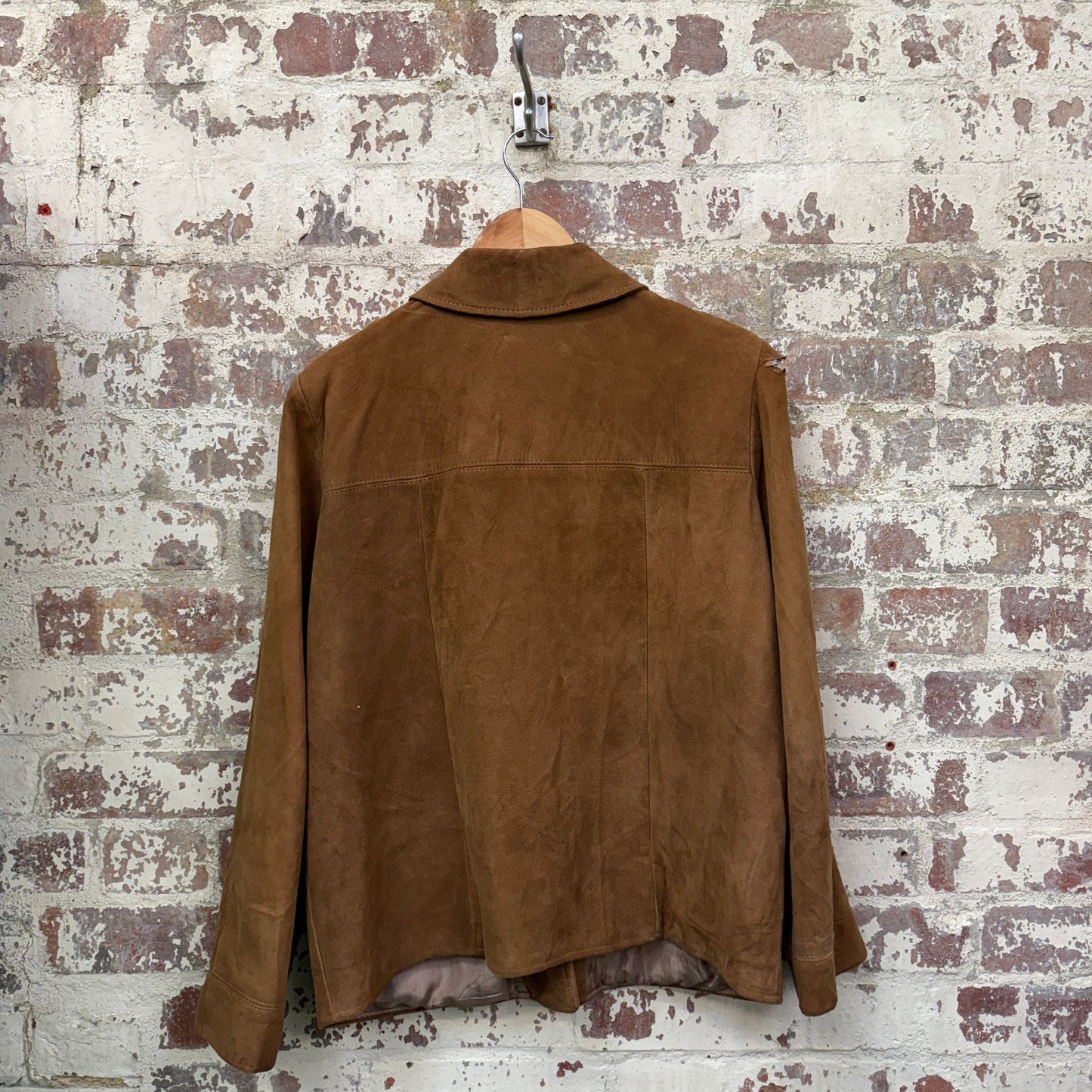 1960s Brown Canadian Suede Leather Jacket