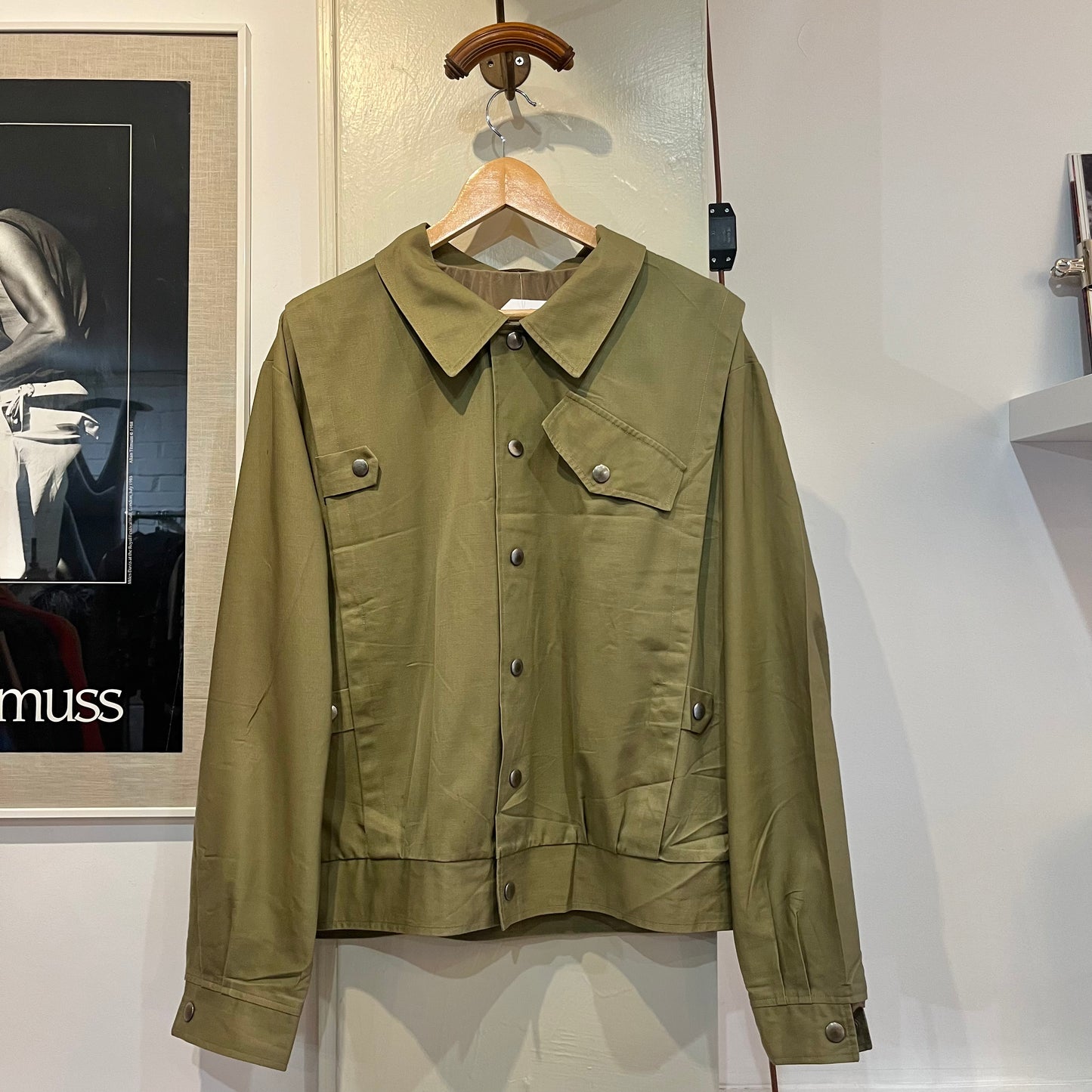 1970s Khaki Lightweight Design Jacket