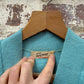 1960s Turquoise Blue Knitted Cardigan