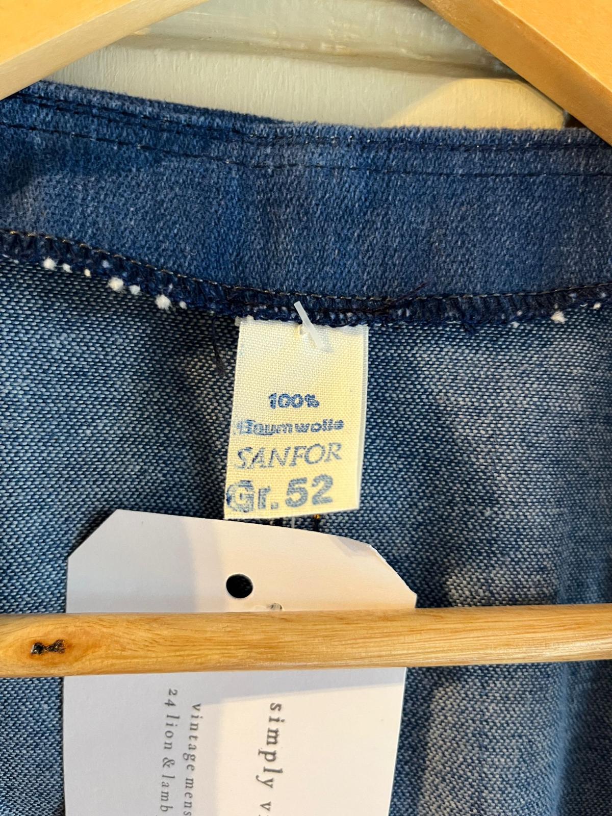 1970s Blue Arizona Denim Waistcoat