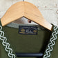 1960s Dark Green Long Sleeve Top
