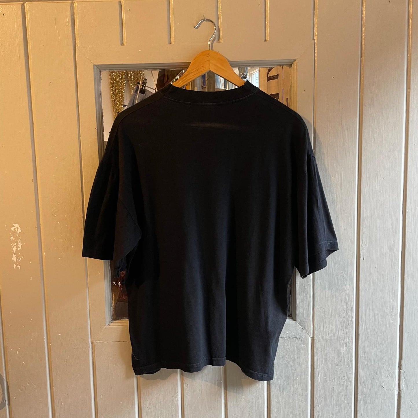 1990s Black Star Wars Graphic T-Shirt