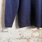 1970s 1980s French Wool Military Knitted Jumper