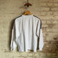 White Adidas Embroidered Sweatshirt Jumper