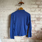 1960s Blue Button Cardigan Shirt