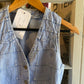 Vintage 70s/80s Denim Waistcoat Top
