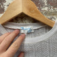 Vintage 1970s Rayon Knitted T-Shirt Top