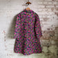 1970s Floral Padded House Coat Jacket