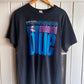 Black Midnight Blues Jazz Graphic T-Shirt