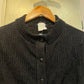 1960s Black British Knitted Cardigan Jumper