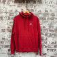 Red Nike Hoodie jumper
