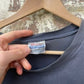 Vintage 1990s Faded Distressed Grey Print T-Shirt