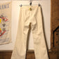 1970’s Cream Cotton Italian Flared Trousers