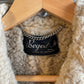 1960s 1970s Beige Sheepskin Long Coat Jacket
