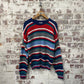 1980s Lee Stripe Knitted Wool Jumper