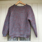 1970s Two Tone Wool Fisherman Knitted Jumper