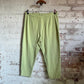 1960s Lime Green Wool Pedal Pushers Trousers
