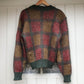 1970s Checkered Knitted Jumper